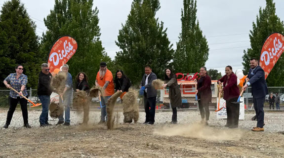 Tulalip Tribes Ground Breaking for Dicks Drive-In